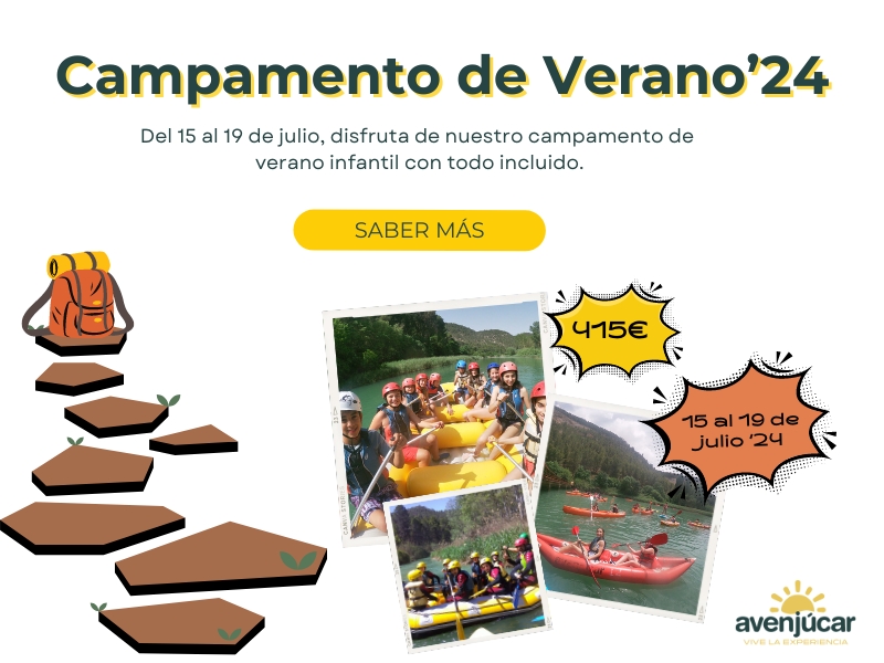 Campamento de verano en Alcalá del Júcar