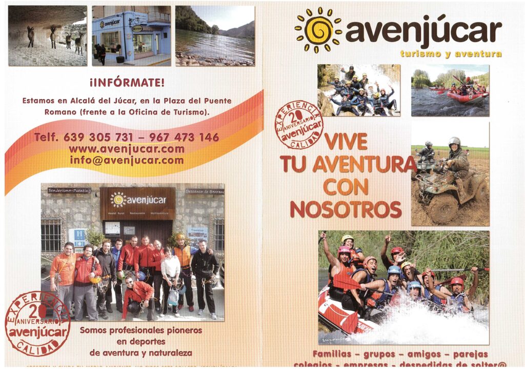 Turismo aventura y naturaleza con Avenjúcar.